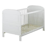 East Coast Angelina Cot Bed - Pure White