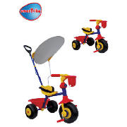 Ride Trike & Canopy (Red/Yellow)