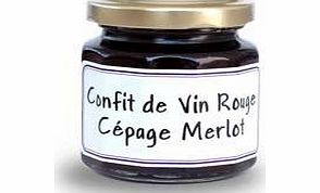 Eat French Food Red Wine Jam (Merlot 125 gr)