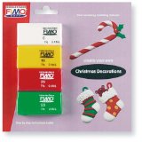 Eberhard Faber Christmas Decorations making Kit clay type from Fimo