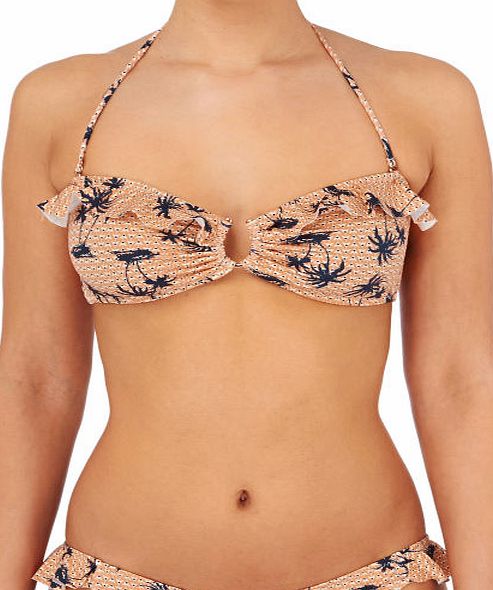 Eberjey Womens Eberjey Nostalgia Beach Mimi Bikini Top