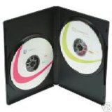 50 CD and DVD CASES DOUBLE WITH SLEEVE EXCELLENT QUALITY