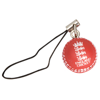 ECB Official England Cricket Mobile Phone Charm.