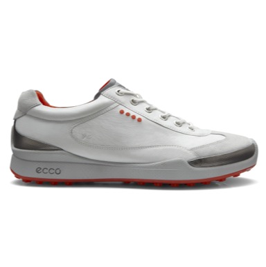 ECCO Biom Hybrid Golf Shoes White/Fire