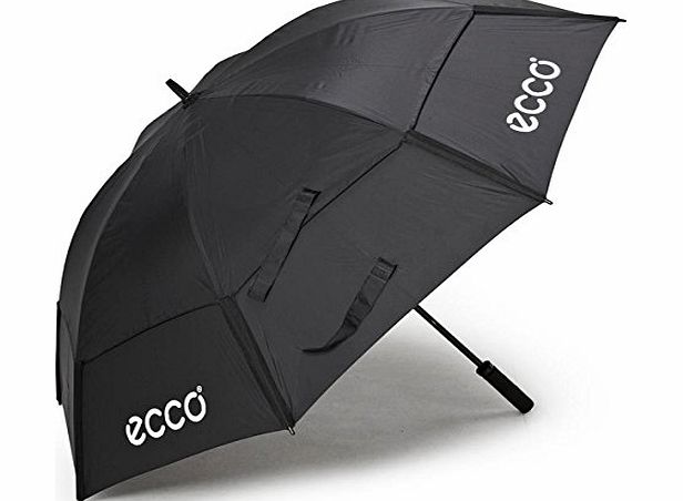 ECCO  2015 62`` Double Canopy Golf Umbrella - Black