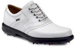 Ecco Classic Saddle GTX Golf Shoe White