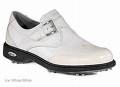Ecco Golf Ecco Classic Wing Buckle Ladies Golf Shoe White