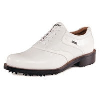Ecco World Class Saddle GTX Golf Shoe White