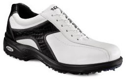 Ecco Golf Flexor Hydromax GTX Shoe White/Titanium/Black