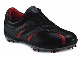 Ladies Golf Shoe Casual Cool Hydromax Black/Poppy 38553