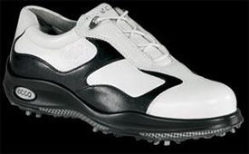Ecco Sport Dynasty Hydromax Womens Golf Shoe White/Black