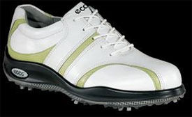 Ecco Sport Tempo Womens Golf Shoes White/Peppermint