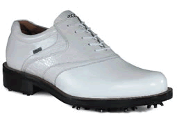 ecco World Class Saddle GTX Golf Shoe White/White