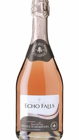 Echo Falls - Sparkling White Zinfandel Californian Rose Wine - 75cl Bottle
