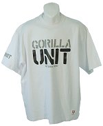 Gorilla Unit Logo T/Shirt White Size XX-Large
