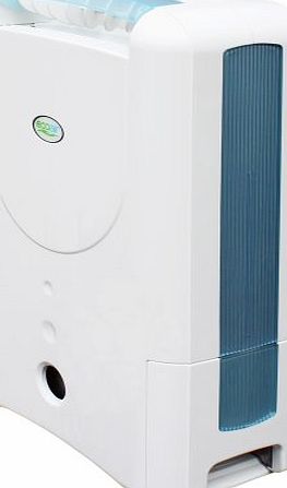 EcoAir DD122 MK5 Desiccant Classic Dehumidifier with Ioniser and Silver Nano Filter