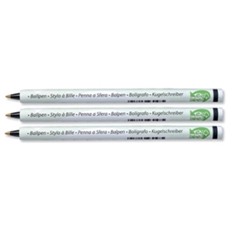 Ecolabel Ball Pen with Recycled Paper Barrel and