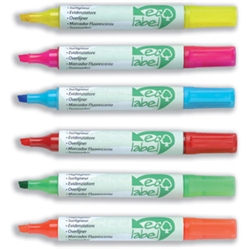 Ecolabel Highlighter with Water-based Ink Chisel