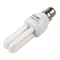EcoLamp Low Energy Compact Fluorescent Lamp BC 9W 240V