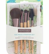 EcoTools Makeup Brushes Bamboo 6 Piece Brush Set