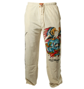 Ivory Velour Loungewear Pants (Battle)