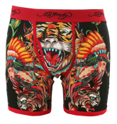 Red `Tiger with Sword` Boxer