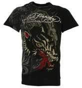 Wolf Head Black T-Shirt