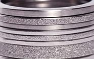 Edblad Ladies Size L (XS) Segments Steel Ring