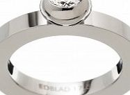 Edblad Ladies Size N (S) Square Minerva Steel Ring