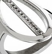 Edblad Ladies Size Q (L) Sepal Steel Ring