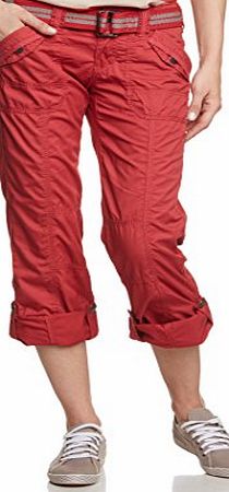edc by Esprit  Womens Trousers - Red - Rot (CW RED 600) - UK 6/L30
