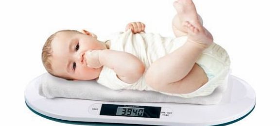 Edco Digital Baby Weight Scale with On/OFF/TARE button Max 20Kg