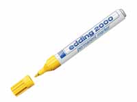 Edding 2000 permanent yellow bullet tip marker