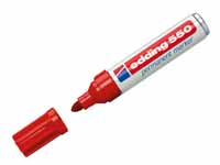 550 permanent red bullet tip marker pen,