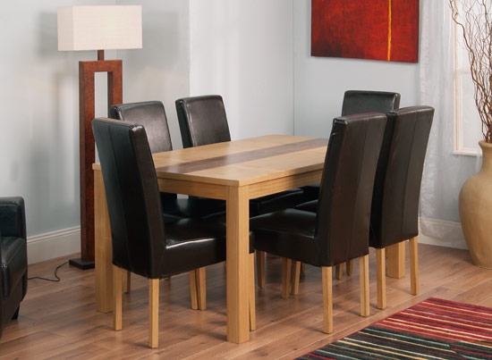 Dining Table 117cms and 4 Rona Chairs