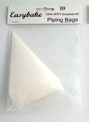 Easybake icing bags 15cm high