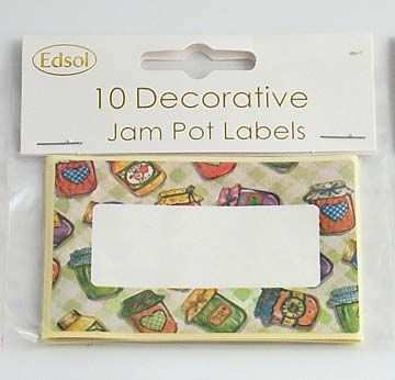 jam pot labels in jars design.