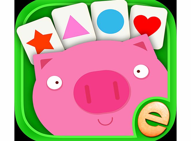 Eggroll Games Shapes Memory Match! Shape Learning Games for Kids with Skills Free: The Best Pre-K, Kindergarten and 1st Grade Common Core Early Learning and Geometry Activity Games for Boys and Girls