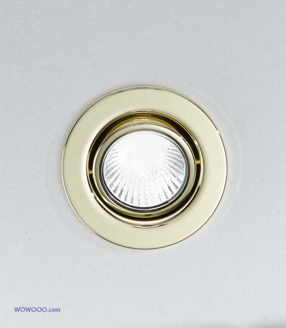 Einbauspot GU10 Recessed Spot Light- brass