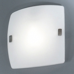 Aero Modern Glass Ceiling Light Small