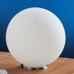 Rondo White Globe Table Lamp