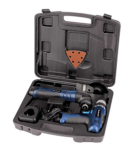 Einhell 4419207 Multi-Tool and Drill Kit with Battery