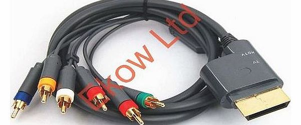 Ekow Ltd Component High Definition HD AV TV LCD Cable for xBox 360