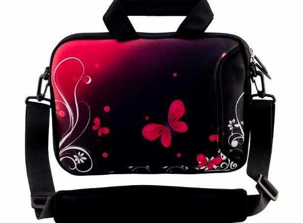 Ektor 13`` Inches Design Laptop Notebook Sleeve Soft Case Bag With Handle and Shoulder Strap Bag