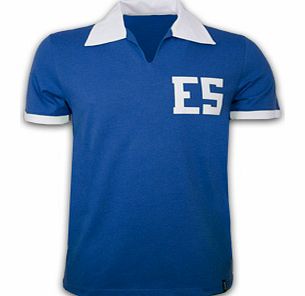 El Salvador Copa Classics El Salvador WC 1982 Short Sleeve Retro Shirt