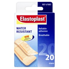 Elastoplast 20 Water Resistant Strips