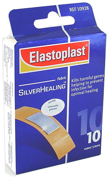 Silver Healing Fabric Plaster x10