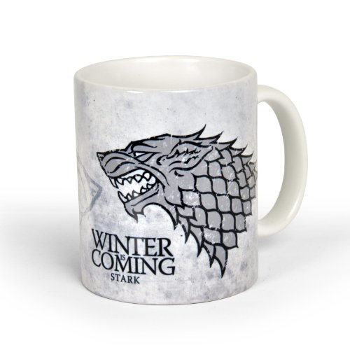 Elbenwald Game of Thrones - Ceramic Mug House Stark - Winter Is Coming