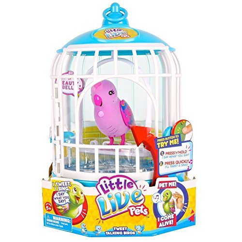 Electronic Pets Little Live Pets Bird Cage - Beauty Bella