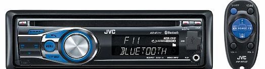 JVC KD-R711 - Radio / CD / MP3 player / digital player - Full-DIN - in-dash - 50 Watts x 4